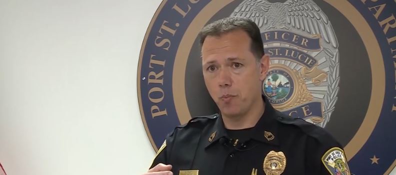 <i>WPBF via CNN Newsource</i><br/>Sgt. Dominick Mesiti said despite the employees' attempts to break it up and hold Irene back