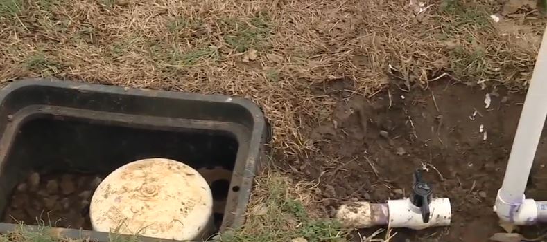 <i>WVTM via CNN Newsource</i><br/>Peter Adkins said when he and his neighbors started seeing their well levels bottoming out