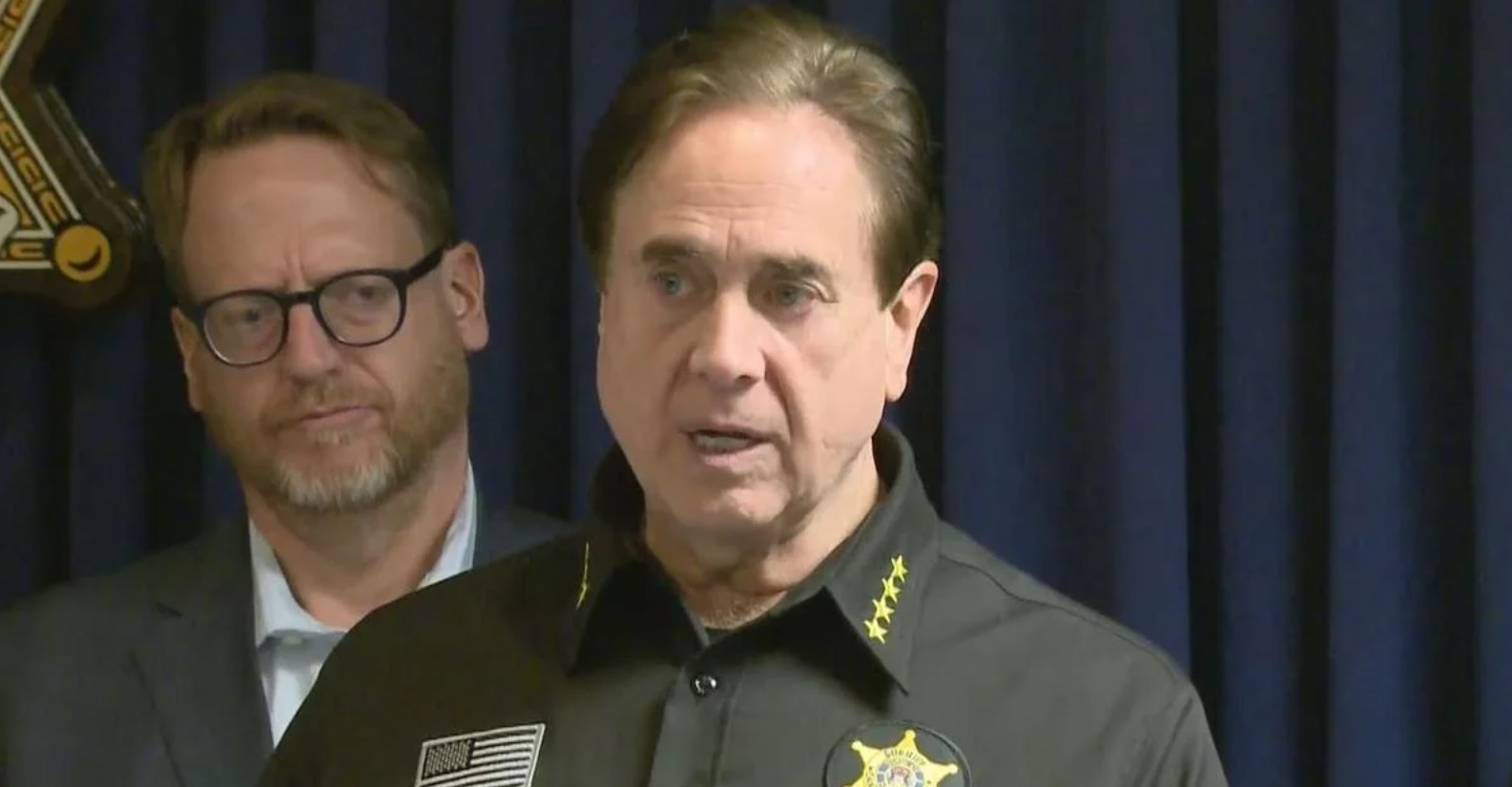 <i>WWJ via CNN Newsource</i><br/>Oakland County Sheriff Michael Bouchard says investigators believe the suspect is responsible for upwards of 11 home invasions