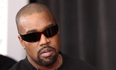 Kanye West attends the Grammy Awards in February 2025.
