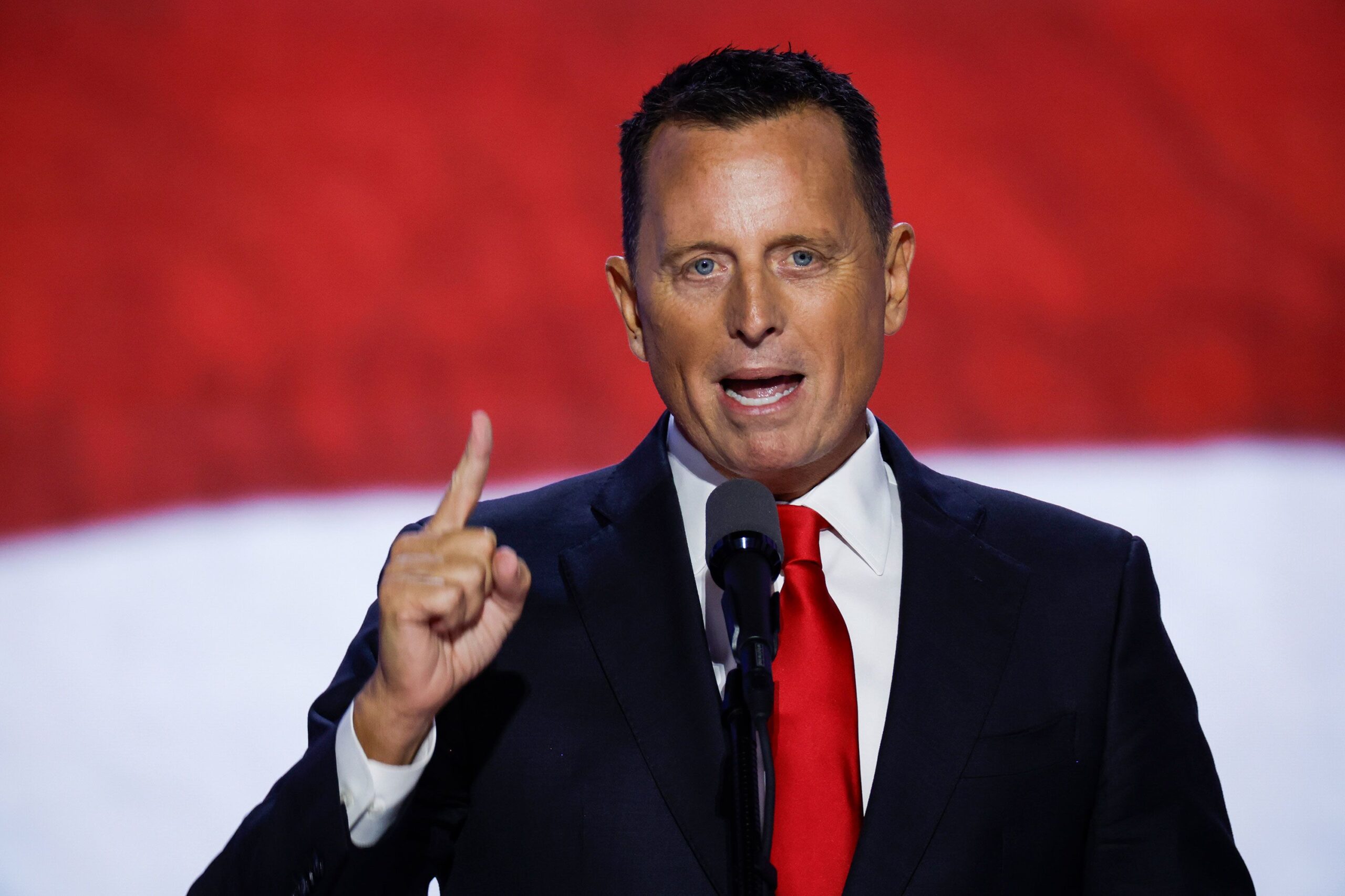 <i>Chip Somodevilla/Getty Images via CNN Newsource</i><br/>President Donald Trump said Monday he is naming Ric Grenell