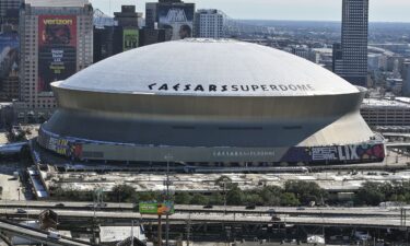 The Caesars Superdome in New Orleans has hosted seven Super Bowls since it opened in 1975.