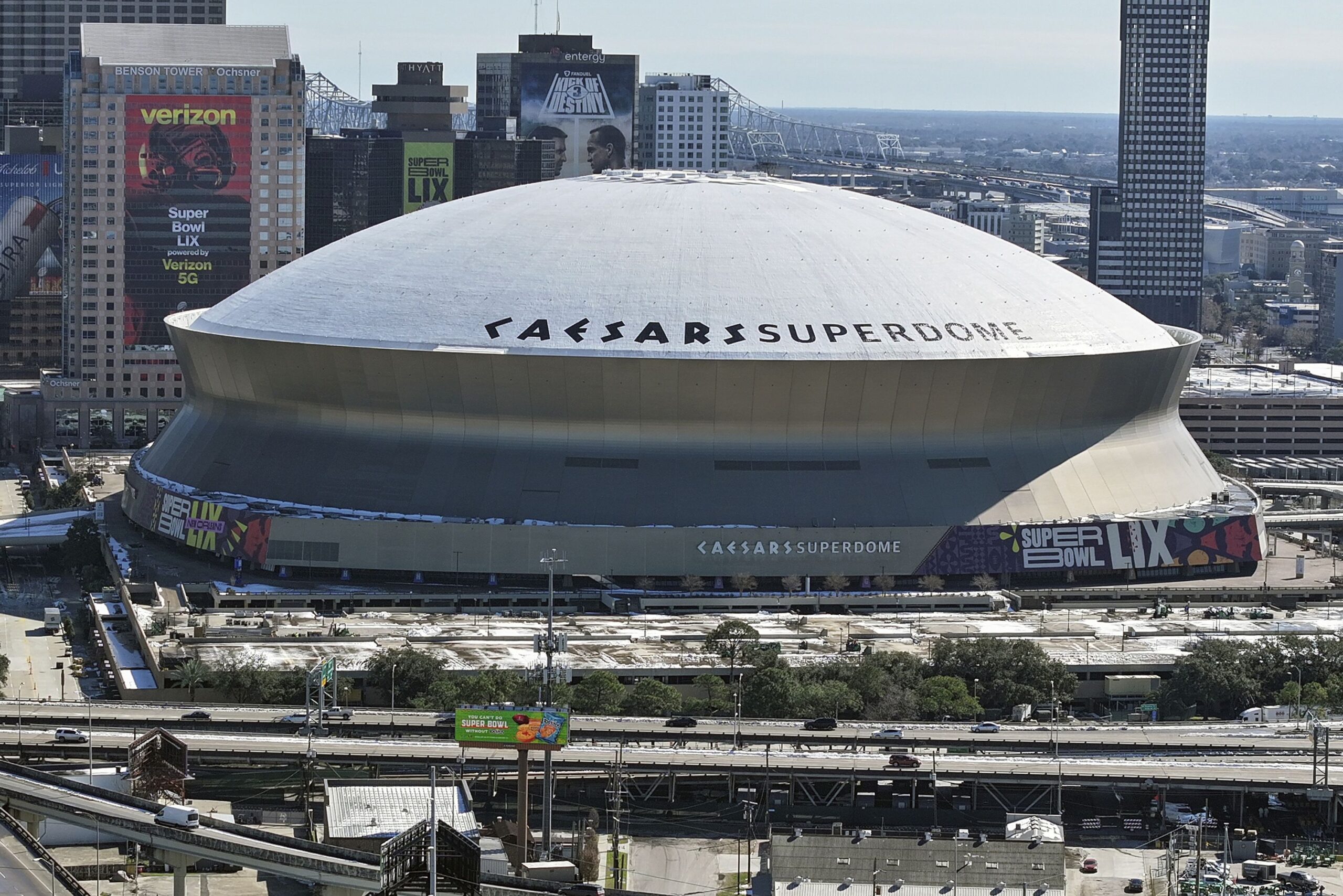 <i>mpi34/MediaPunch/IPX/AP via CNN Newsource</i><br/>The Caesars Superdome in New Orleans has hosted seven Super Bowls since it opened in 1975.