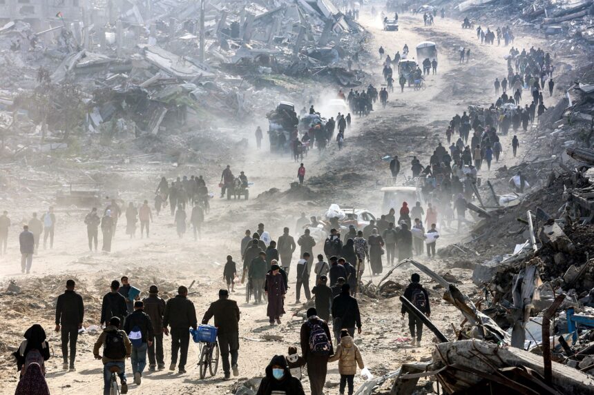 Palestinians refuse to relive 1948 as Trump suggests leaving Gaza KVIA Palestinians refuse to relive 1948 as Trump suggests leaving Gaza KVIA
