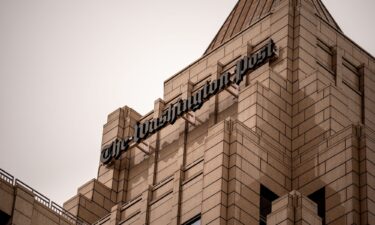 The Washington Post Building at One Franklin Square Building on June 5