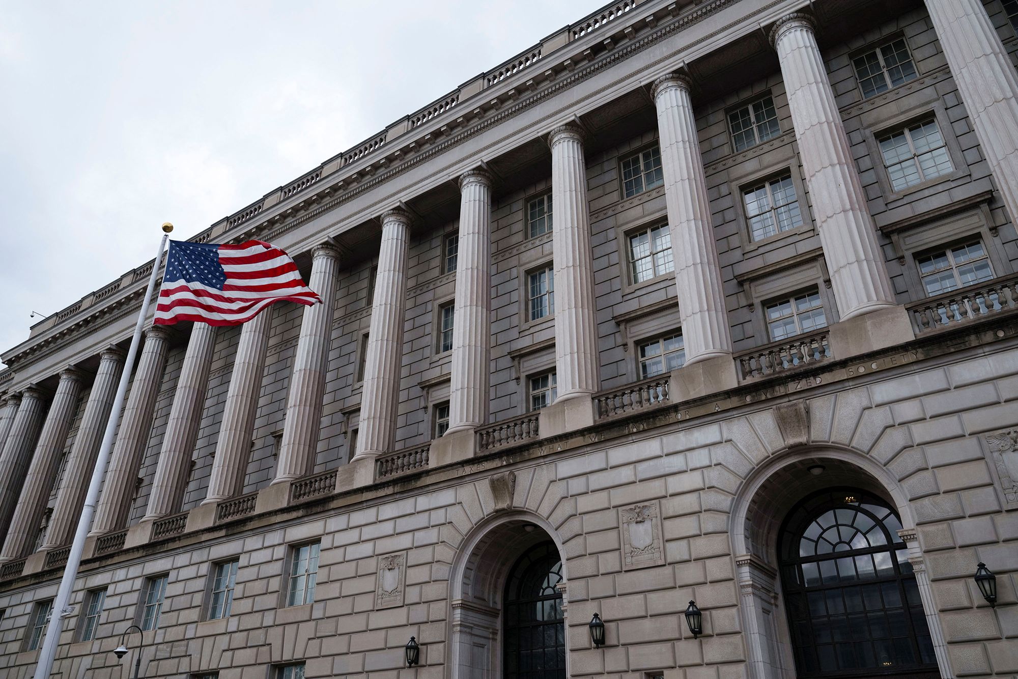 <i>Annabelle Gordon/Reuters via CNN Newsource</i><br/>The Department of Government Efficiency (DOGE) has been pressing for authorized access to IRS data systems right in the middle of tax-filing season.