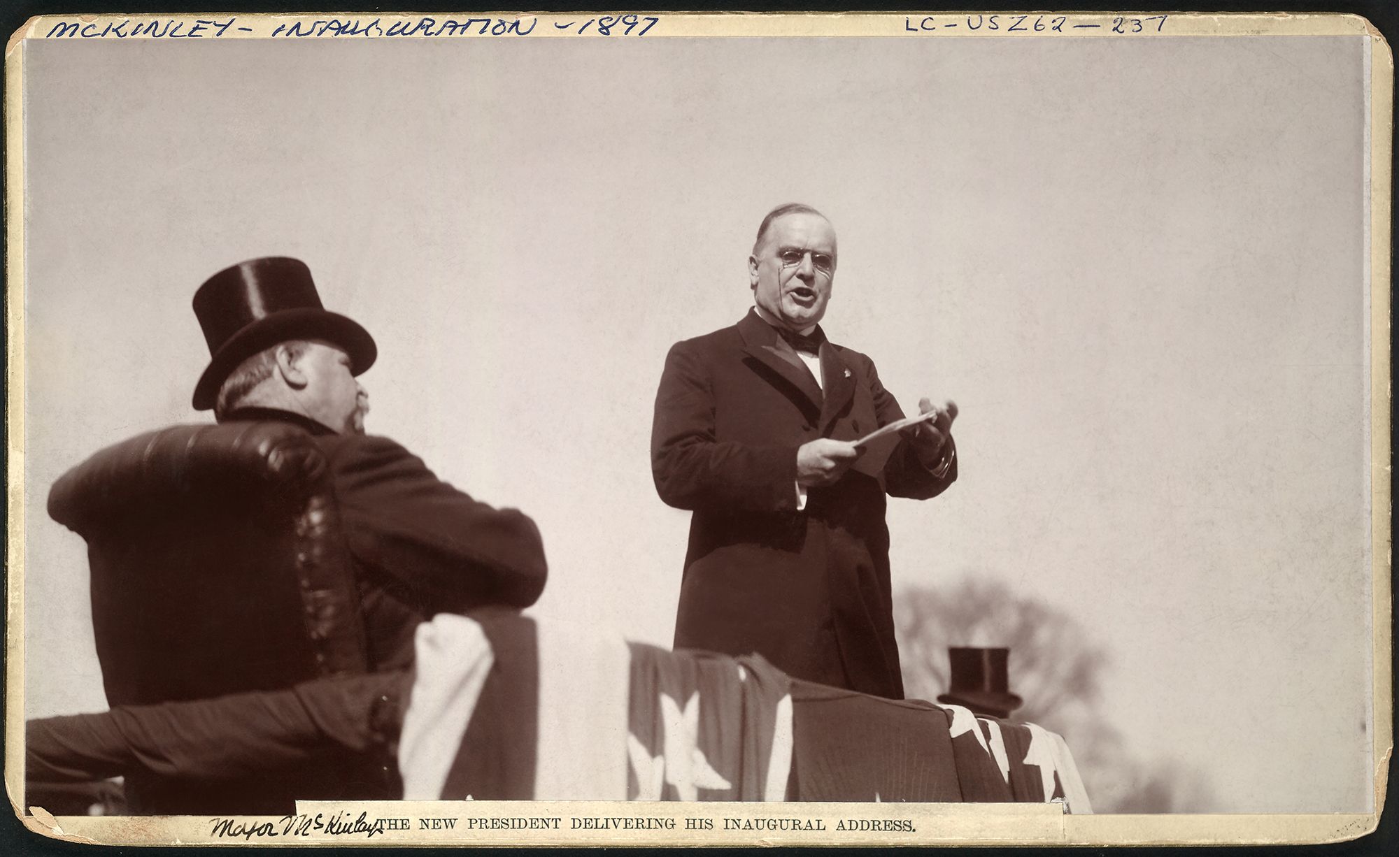 <i>Heritage Images/Hulton Archive//Getty Images via CNN Newsource</i><br/>President William McKinley is pictured in the White House in 1900.