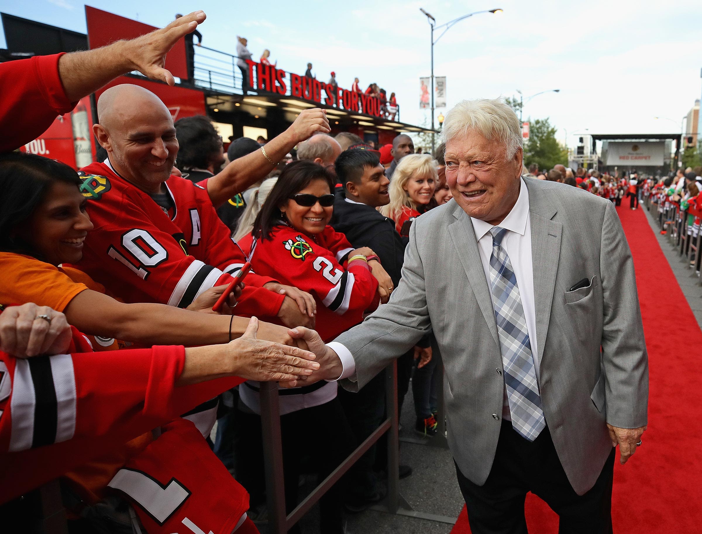 <i>Ron Riesterer/AP via CNN Newsource</i><br/>Bobby Hull won the NHL MVP twice and the Stanley Cup with the Chicago Blackhawks in 1961.