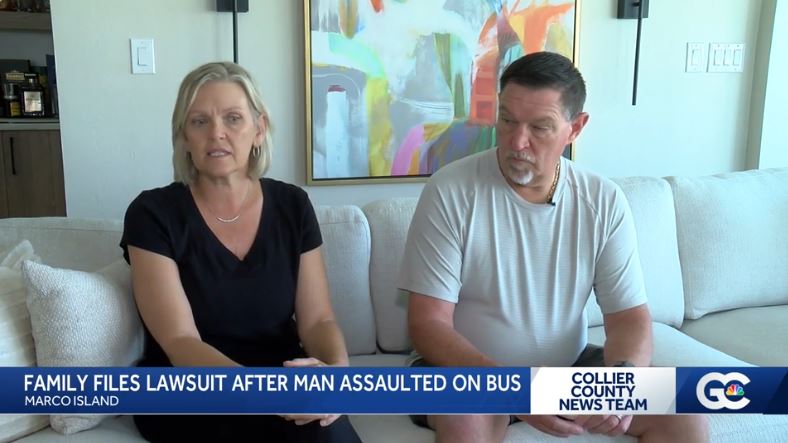 <i>WBBH via CNN Newsource</i><br/>A Marco Island family is suing a para-transit company that operates in Collier County