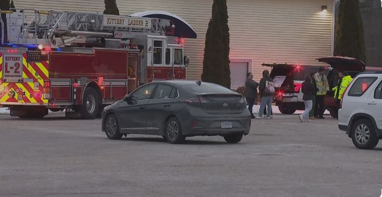 <i>WBZ via CNN Newsource</i><br/>Seven children were rushed to the hospital after a carbon monoxide emergency inside a Kittery