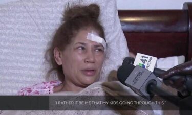 A Bronx woman was grazed by a bullet while sleeping in her own bed on Sunday night.