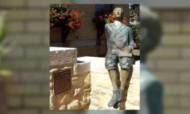 A statue of one of St. Paul's most famous sons was stolen from the capital city earlier this month