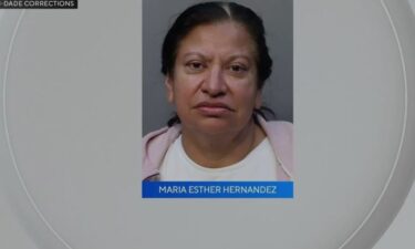 Maria Esther Hernandez faces a charge of second-degree felony theft from an elderly person over $10