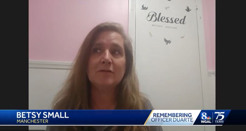 <i>WGAL via CNN Newsource</i><br/>Betsy Small was inside UPMC Memorial Hospital in York County when a man took hostages and shot people said it started as an ordinary day.