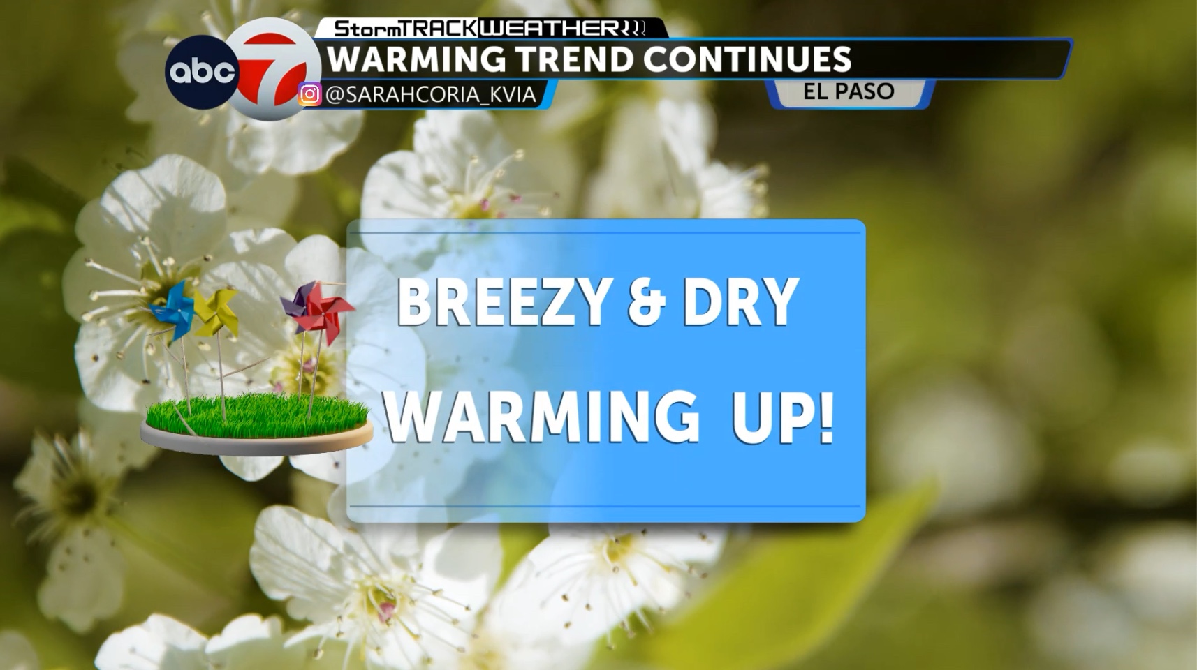 ABC-7 StormTrack Weather: Breezy Saturday evening followed by calm ...