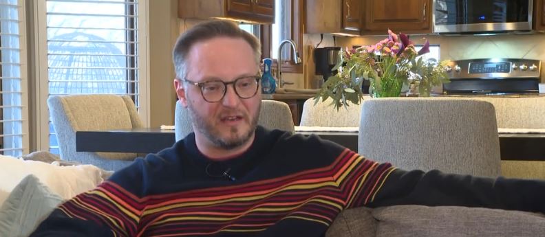 <i>KETV via CNN Newsource</i><br/>Carter says he and his wife were winding down to bed after watching "Severance" when they heard tires screech and a loud explosion just before 12:30 a.m. on Sunday.