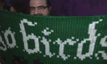 They're known as the Philadelphia Drunken Knitwits. Sip by sip