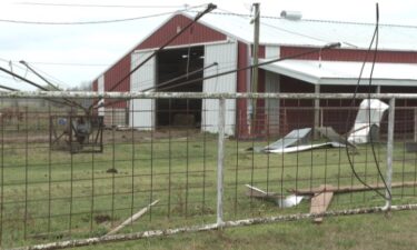 The National Weather Service reports a "brief tornado" developed in Okmulgee County during the storms that moved through the county overnight March 29 and into the early morning hours on March 30.