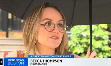 When Boston photographer Becca Thompson noticed the look of love on Saturday