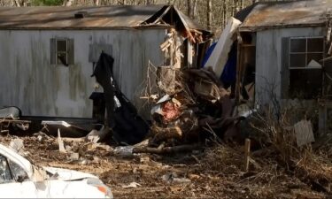 Two juveniles are dead after a tree fell on their home on Saturday