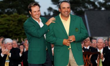 Angel Cabrera plays at the Chubb Classic on February 15 in Naples