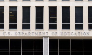 The Lyndon Baines Johnson Department of Education Building in Washington on Thursday.