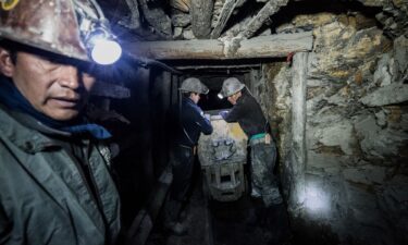 Miners in Bolivian town of Potosí labor in one of the toughest working environments. They spend long days mining and transporting minerals by cart along old rail tracks