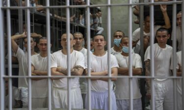 In this handout photo obtained March 16 from El Salvador’s Presidency Press Office