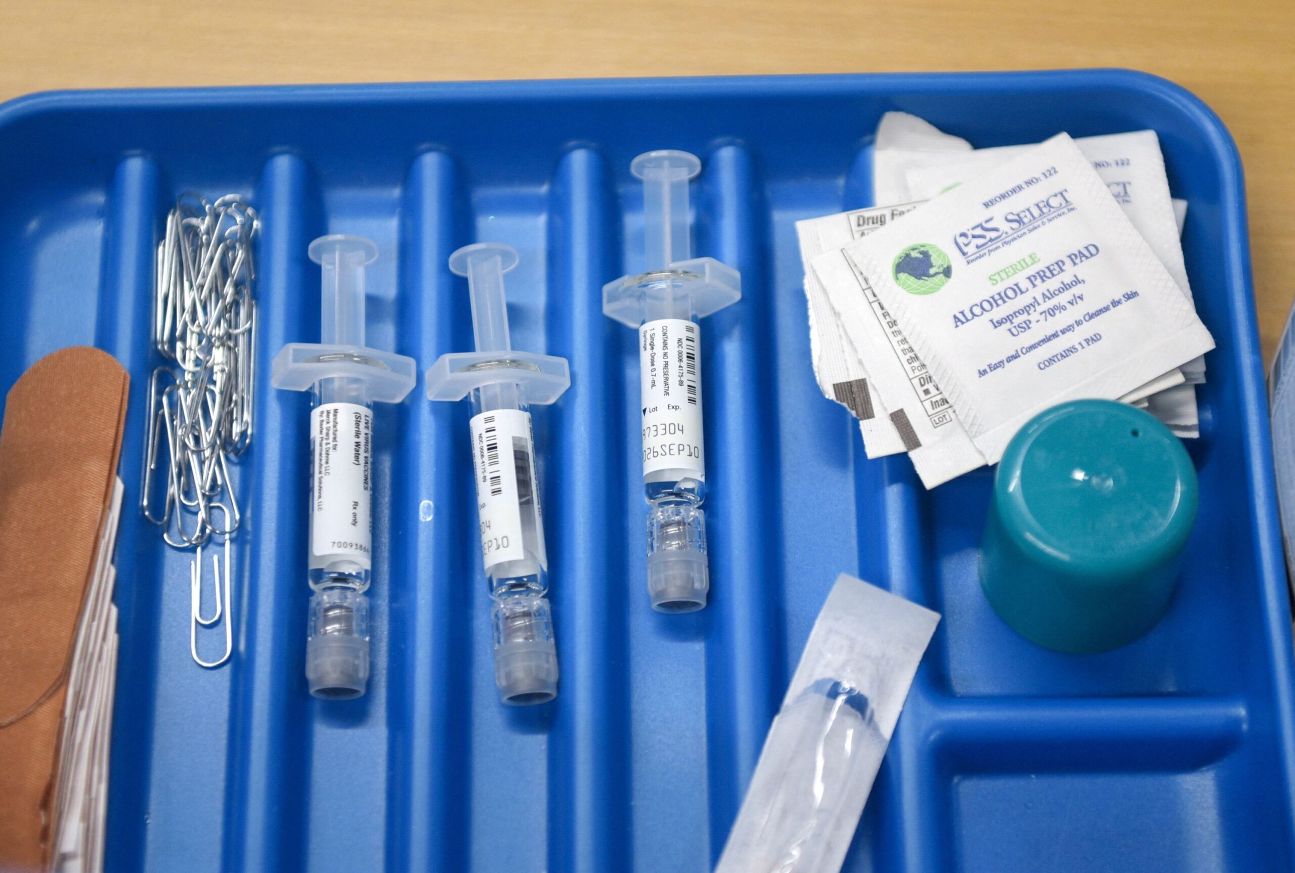 <i>Annie Rice/Reuters via CNN Newsource</i><br/>Many pediatricians say they are seeing an increase in parents who are hesitant to vaccinate their children – with the MMR vaccine and others.
