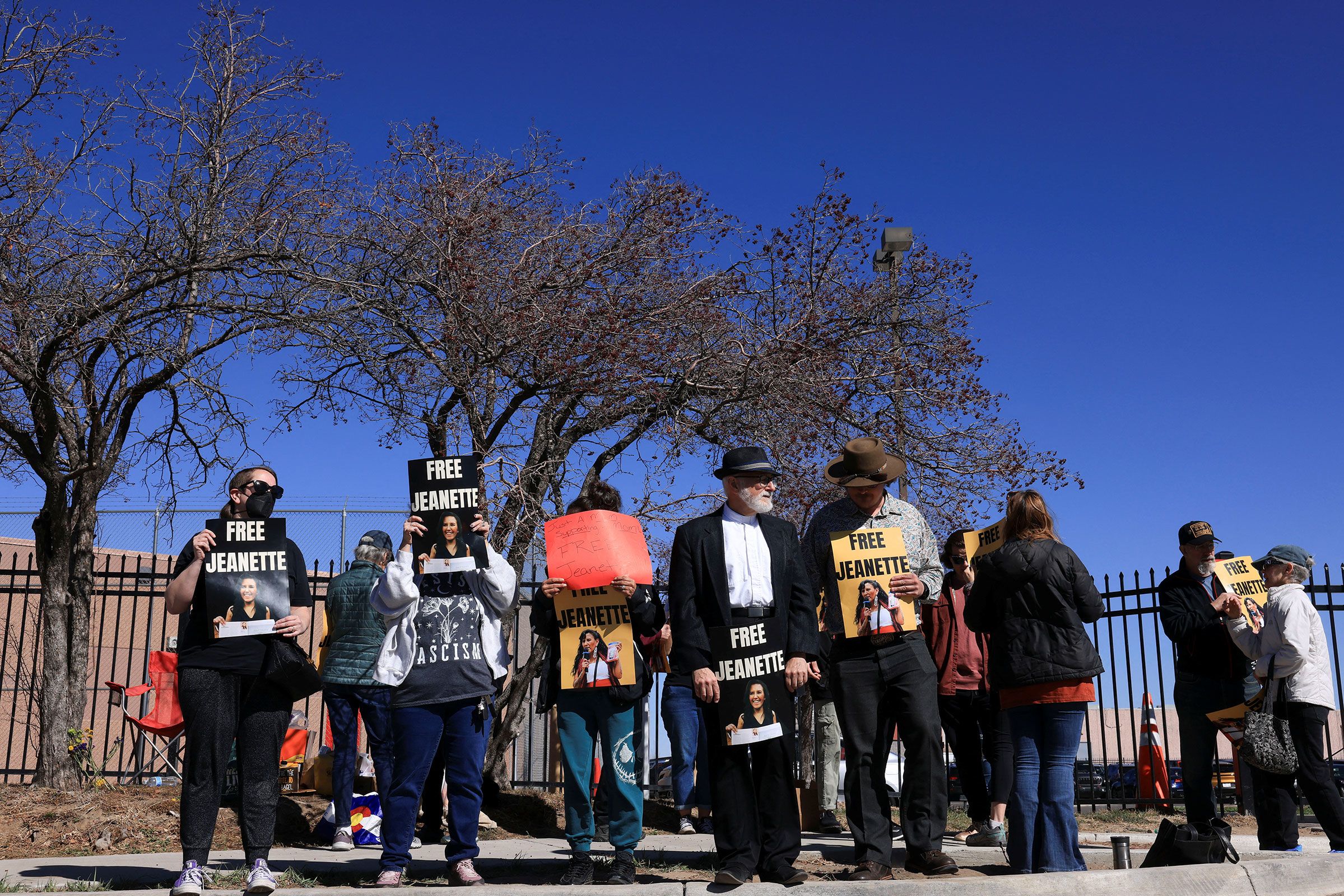 <i>Hyoung Chang/MediaNews Group/The Denver Post/Getty Images/File via CNN Newsource</i><br/>Immigrant rights activist Jeanette Vizguerra was taken into custody by ICE agents on Monday.