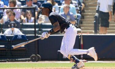 Jazz Chisholm Jr. successfully challenged a called third strike using the Automated Ball-Strike challenge system during a spring training game.
