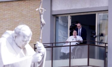 Pope Francis makes his first public appearance in five weeks
