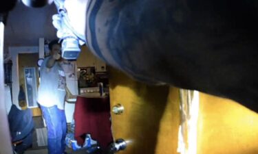 Ravenna Police body camera footage showing Shawn Ware pointing a CO2-powered BB gun at an officer