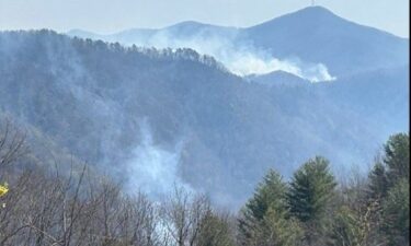 The Black Cove fire in NC Game Lands in Polk County remains uncontained.
