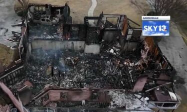 Tuesday night’s storm brought lightning that is thought to have sparked a destructive fire in Gardendale