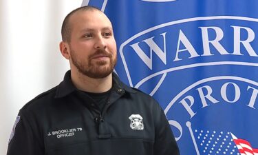 A Warren police officer is being hailed a hero for saving a 12-year-old child who was not responsive and had reportedly drowned in a hotel pool over the weekend.