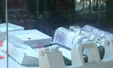 Someone stole an estimated $10 million worth of merchandise from a family-owned jewelry store in downtown Los Angeles