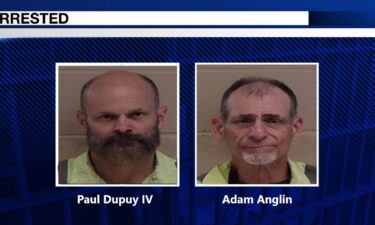 Two men were arrested Sunday afternoon while cutting copper wiring from a utility pole in a Shreveport alleyway