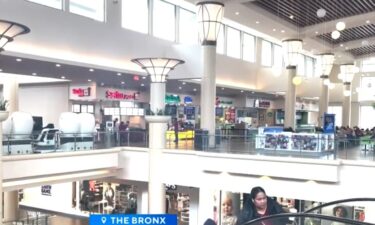 Videos show hundreds of shoppers running in a panic after a group of teenagers caused mayhem at a mall in New York City