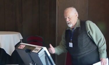 An 86-year-old Omaha man says he's worked every election since 1960. George Reed is spending his afternoon driving to different polling locations to check in and take care of even the smallest details.