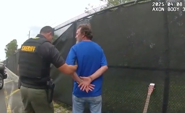 <i>WPBF via CNN Newsource</i><br/>A Treasure Coast high school was locked down after a teacher spotted a strange man walking across campus carrying an unidentified object in his hand. They quickly apprehended a man they’ve identified as Jeremy Scappaticcio and charged him with trespassing on school property.