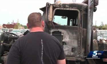 Corey Shaw said he is lucky to be alive after an intense collision caused an explosion over the weekend. Two employees from Puckett's