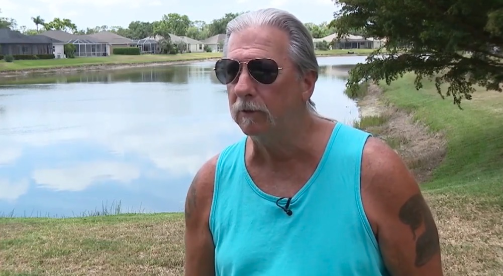 <i>WSVN via CNN Newsource</i><br/>A Florida man in Lakewood Ranch near Sarasota proved himself to be a true patriot when he dove into a lake to save an injured American eagle. Doug Hay and his wife were sitting in their living room when they heard a crash in the lake near their backyard.