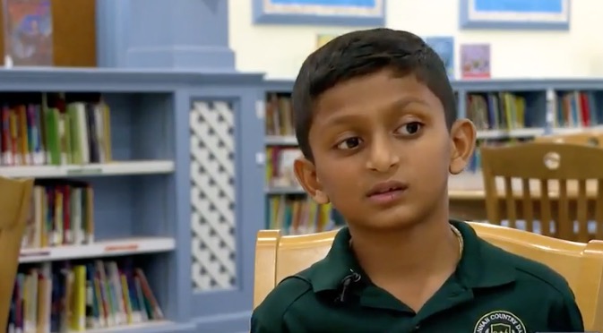 <i>WJCL via CNN Newsource</i><br/>A 7-year-old first grader at Savannah Country Day School was recently accepted into Mensa