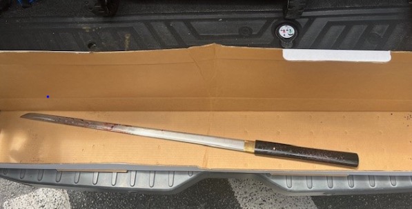 <i>Palm Beach County Sheriff's Office via CNN Newsource</i><br/>The weapon used in deputy-involved shooting incident is pictured in Palm Beach County on April 26.
