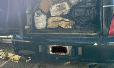 A hearse packed with animal remains is found by police in the driveway of a man who owns a pet cremation company.