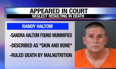 Randy Haltom is being charged with neglect of a dependent resulting in death.
