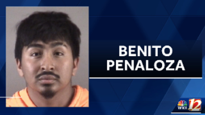 <i>WXII via CNN Newsource</i><br/>Officials said Penaloza was charged with felony cockfighting and felony possession of a Schedule II controlled substance.