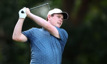 MacIntyre and his caddie/father Dougie were one of the feel-good stories of golf last year as the golfer won the Canadian Open with his dad on the bag.