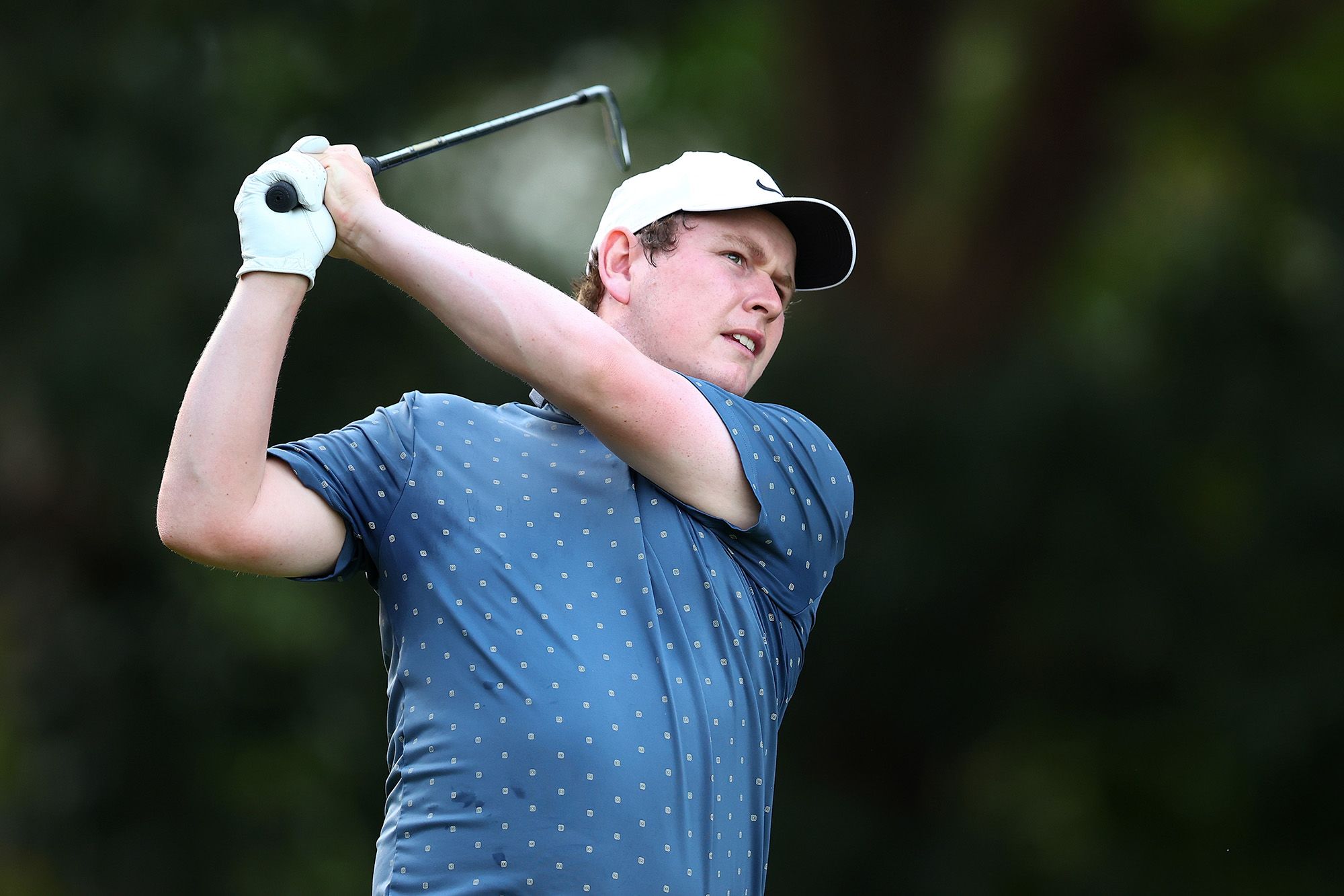 <i>Vaughn Ridley/Getty Images via CNN Newsource</i><br/>MacIntyre and his caddie/father Dougie were one of the feel-good stories of golf last year as the golfer won the Canadian Open with his dad on the bag.